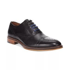 Johnston & Murphy Men’s Conard 2.0 Cap Toe Italian Leather Oxford Black 11